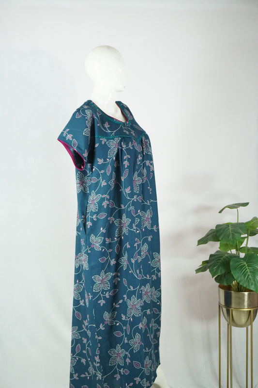 Alpine embroidery nighty