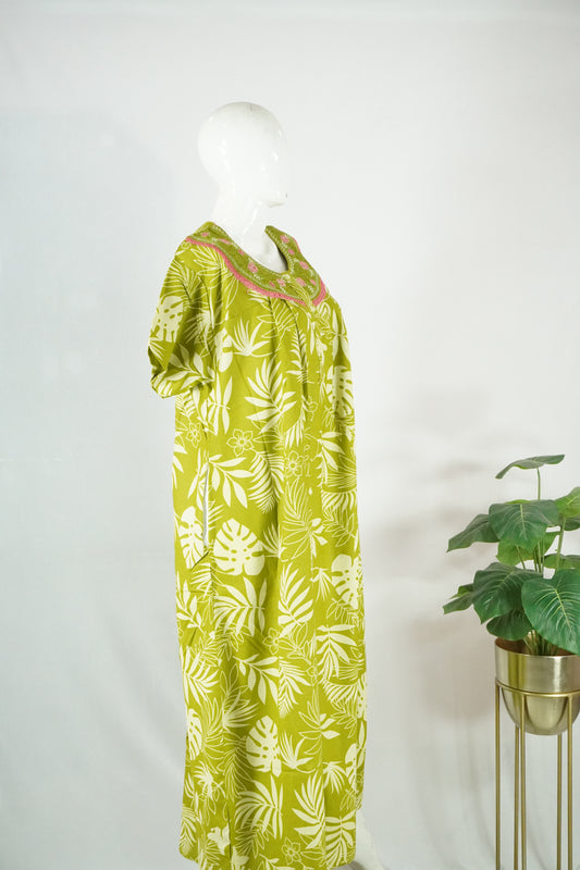 Alpine embroidery nighty