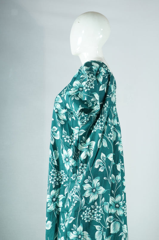 Button cotton nighty