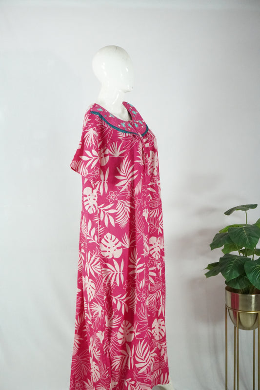 Alpine embroidery nighty