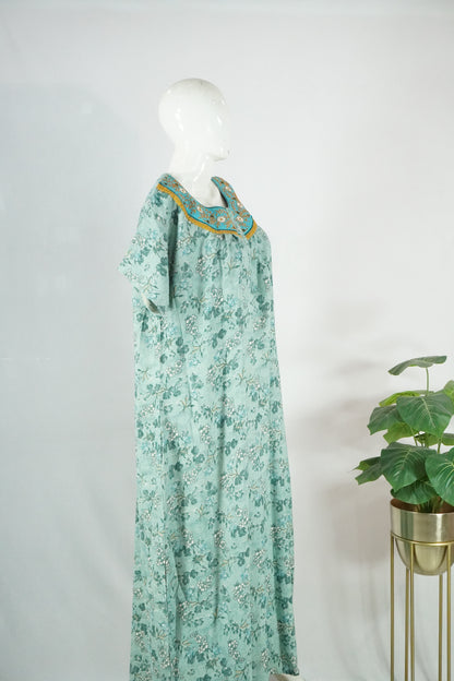 Alpine embroidery nighty