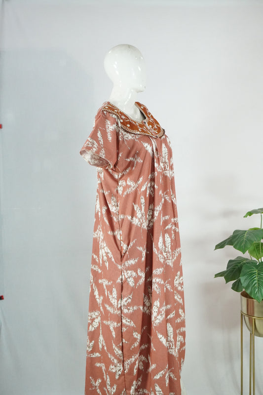 Alpine embroidery nighty